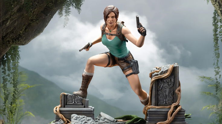 La nuova statua della Lara Croft classica non è affatto male (e ha un prezzo umano)