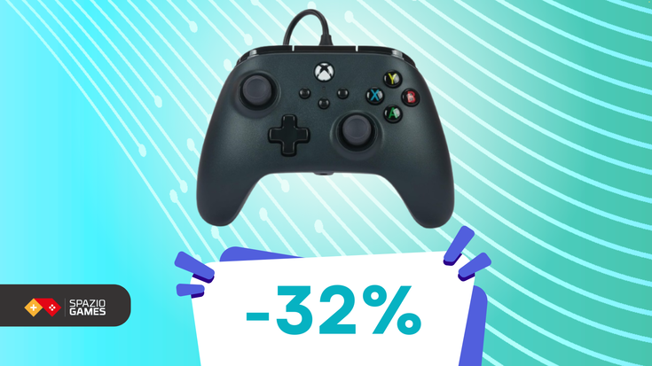 Addio problemi di batteria, con questo controller cablato per Xbox Series X|S a soli 23,78€!