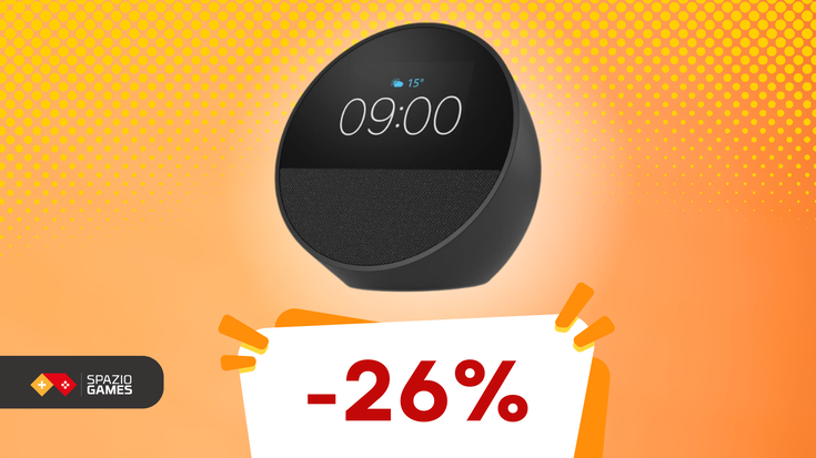 Il nuovo Echo Spot di Amazon è già SCONTATISSIMO! (-26%)