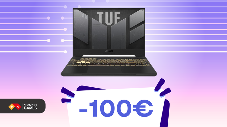 Questo notebook da gaming ASUS TUF oggi costa 100€ IN MENO!