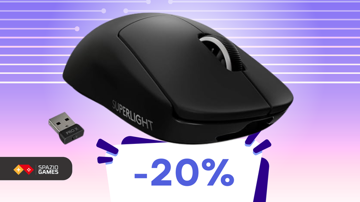 Logitech G PRO X Superlight a 95€ perfetto per gli eSports!