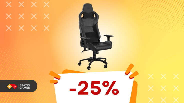 GIOCARE COMODI e abbellire il setup è possibile, con questa sedia da gaming Corsair! (-25%)