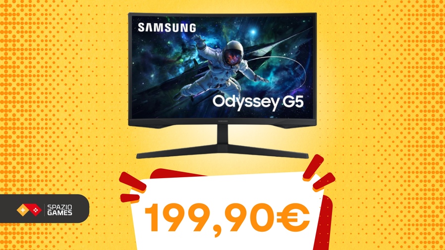 Immagine di Un'esperienza di gioco ancora più immersiva con Samsung Odyssey G5, oggi SCONTATISSIMO!