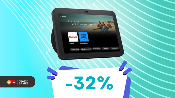 Musica, videochiamate, controllo della casa smart e tanto altro: Echo Show 8 oggi è SCONTATISSIMO! (-32%)