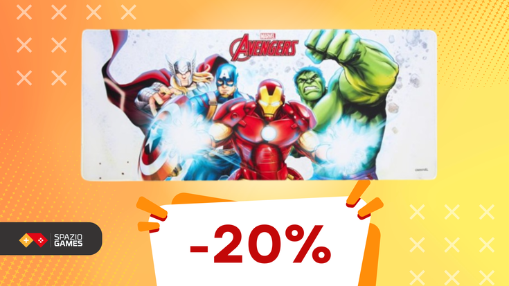 Aggiungete un tocco Marvel alla vostra postazione da gaming!