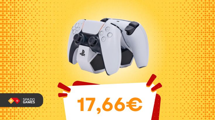 I tuoi controller DualSense saranno SEMPRE CARICHI con questa base di ricarica doppia! (-35%)