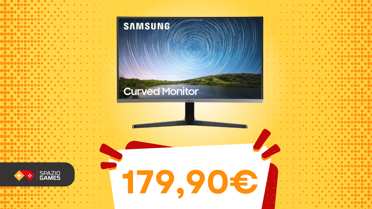 Questo monitor da gaming Samsung oggi COSTA SOLO 180€!