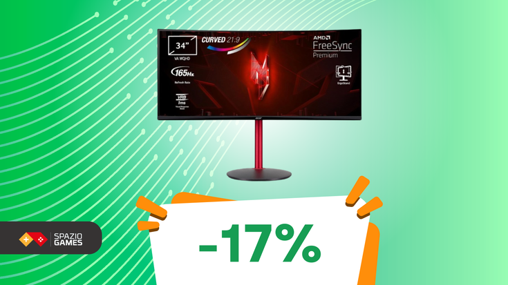 I videogiochi non sono mai stati così belli! Questo monitor Acer Nitro oggi COSTA POCHISSIMO!