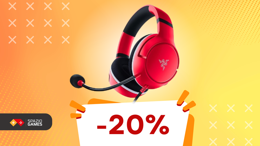 Immagine di Cuffie da gaming Razer a 30€ con prestazioni audio ottimizzate!