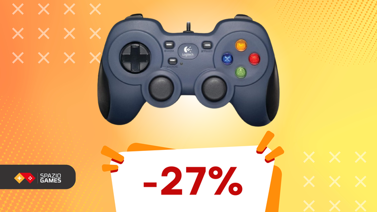 Questo fantastico Gamepad Logitech F310 è SCONTATO del 27%!