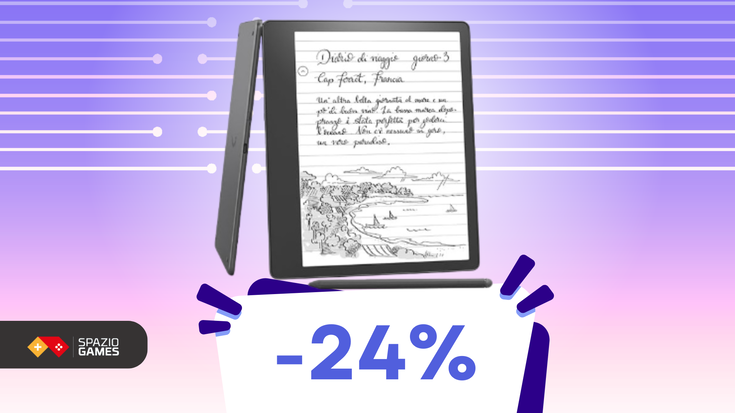 Il vostro eReader e taccuino digitale vi aspetta a 280€!