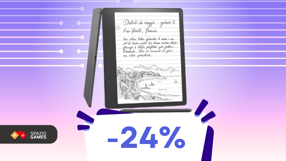 Immagine di Il vostro eReader e taccuino digitale vi aspetta a 280€!