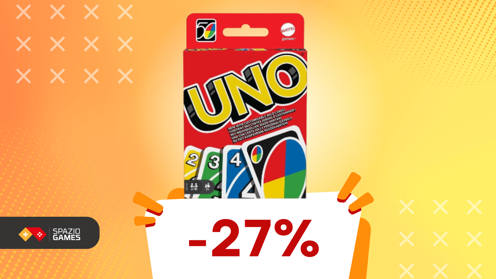 UNO: il gioco di carte per eccellenza oggi a soli 9€!
