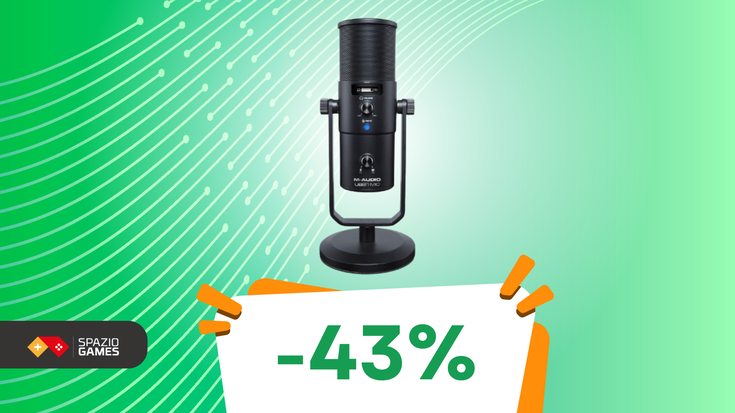 Questo microfono USB per streaming, podcast e registrazione COSTA POCHISSIMO! (-43%)