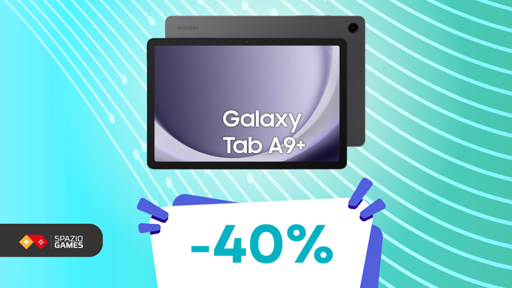 Si torna a scuola: il tablet Samsung Galaxy Tab A9+ oggi è disponibile a un prezzo TOP! (-41%)