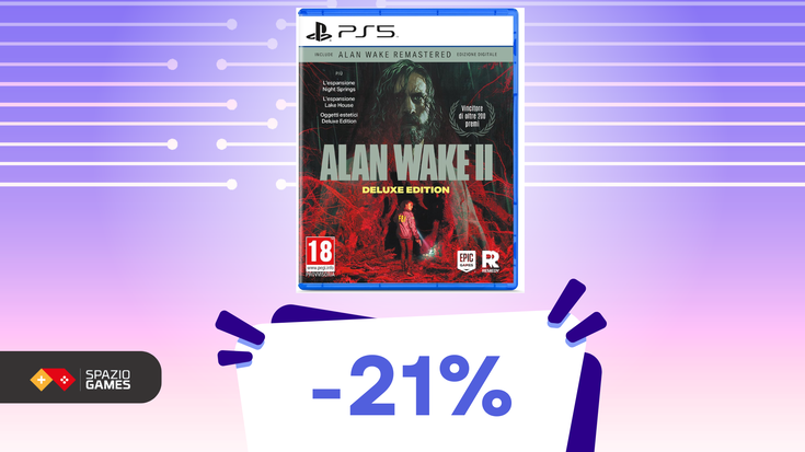 La Deluxe Edition di Alan Wake 2, col suo concept brillante e ardito, oggi è SCONTATISSIMA! (-21%)