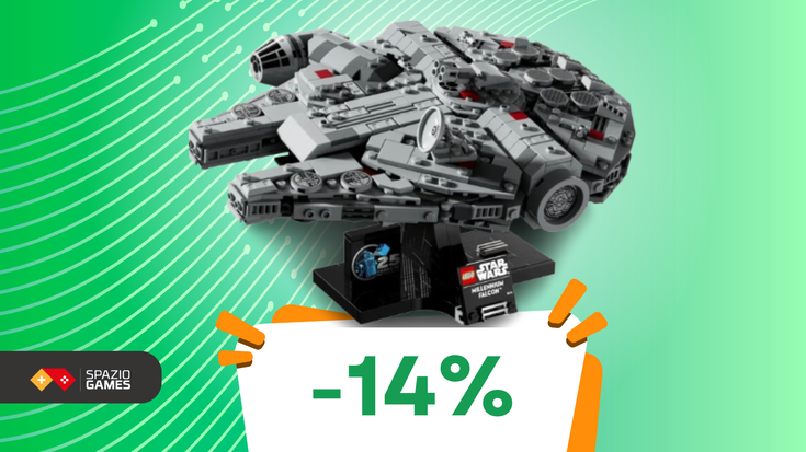 Millennium Falcon LEGO a 65€: perfetto per i fan di Star Wars!