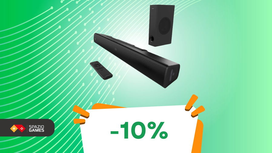 Immagine di Trasforma la resa sonora del tuo salotto con questa soundbar, oggi con uno SPECIALE SCONTO!