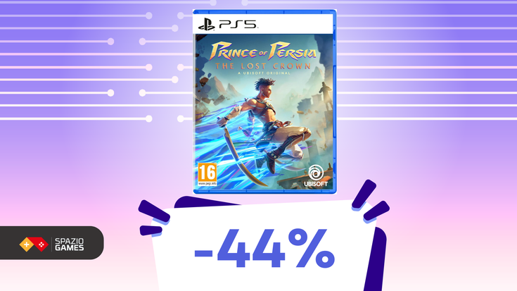 È il giorno giusto per recuperare Prince of Persia: The Lost Crown per PS5! (-44%)