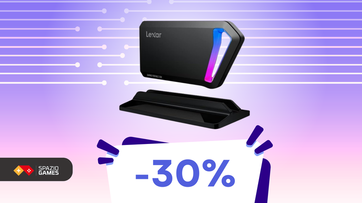 Questo SSD da gaming portatile del marchio Lexar è BELLISSIMO e COSTA POCHISSIMO! (-30%)