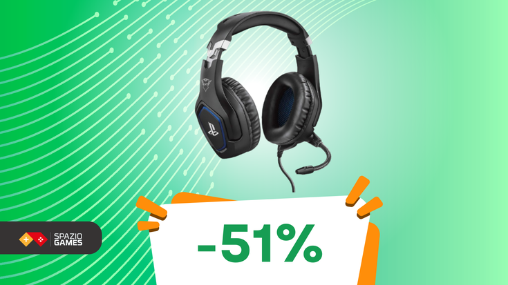 Una qualità audio incredibile con licenza ufficiale PlayStation? Si può, con le cuffie Trust Gaming GXT 488! (-51%)