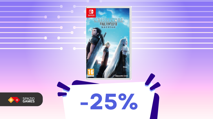 Rivivete le emozioni di Crisis Core su Switch con questa SUPER OFFERTA! (-25%)