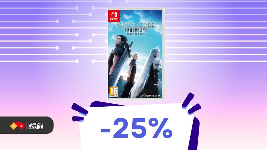 Immagine di Rivivete le emozioni di Crisis Core su Switch con questa SUPER OFFERTA! (-25%)