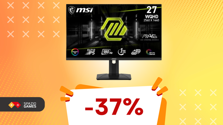 I videogiochi non sono mai stati così realistici! Questo monitor MSI costa SOLO 250€!