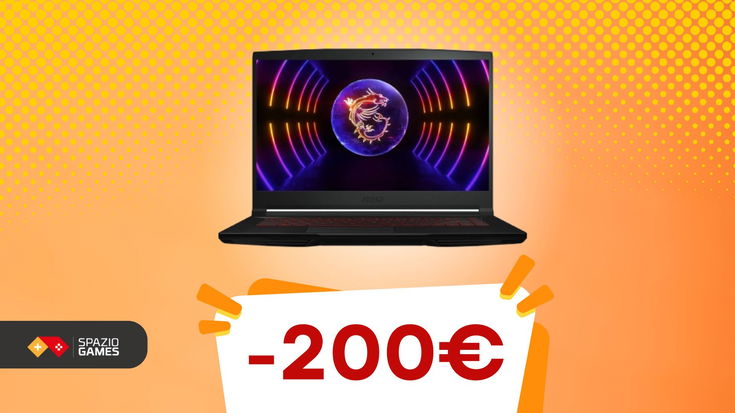 200€ di SCONTO su questo POTENTE notebook MSI! Non lasciartelo sfuggire!