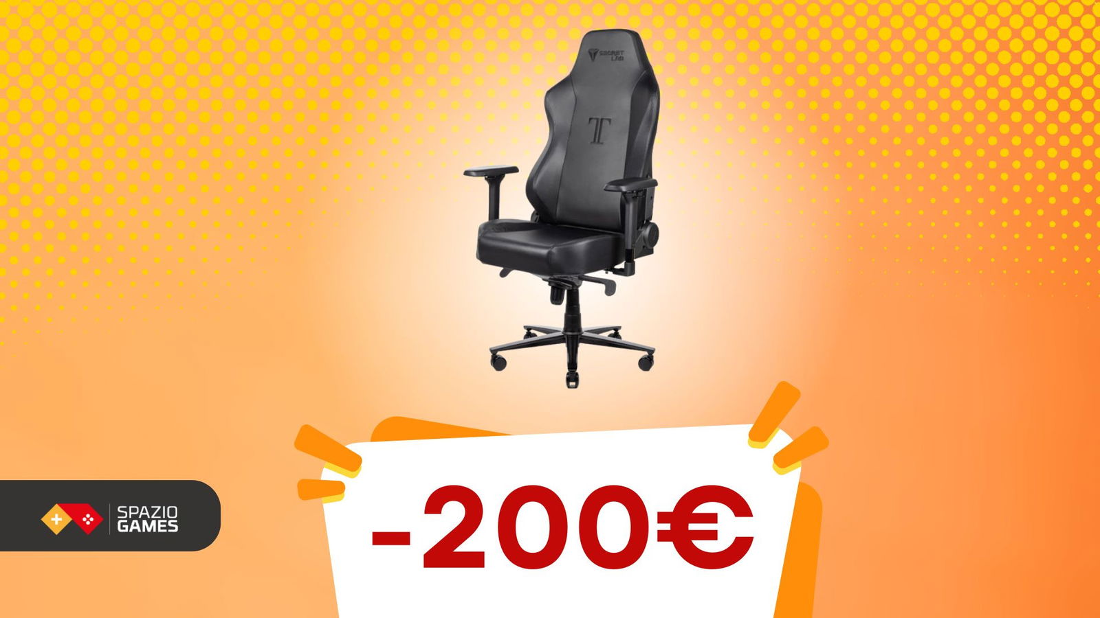 Durevole, elegante, e ora SCONTATA: acquista subito questa sedia gaming! -200€