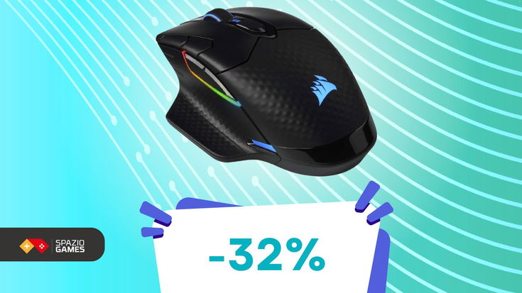 Non accontentarti: porta il tuo gaming a un nuovo livello con questo mouse Corsair! -32%