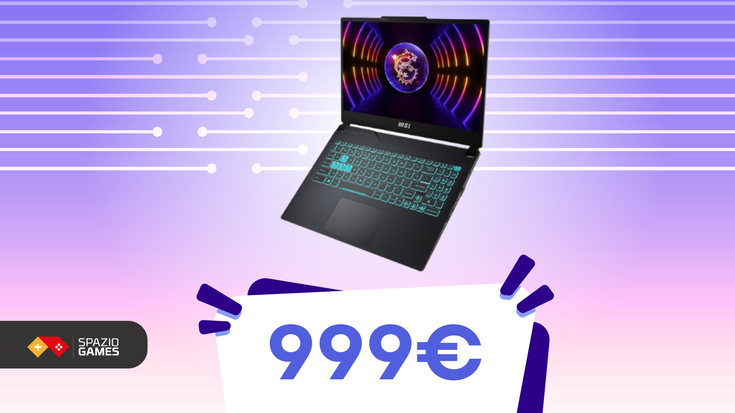 Un notebook da gaming a soli 999€?! MSI Cyborg 15 oggi è IN OFFERTA!