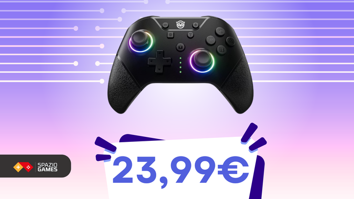 Immagine di Con questo bellissimo controller potete giocare sia su Switch che su PC! (-20%)