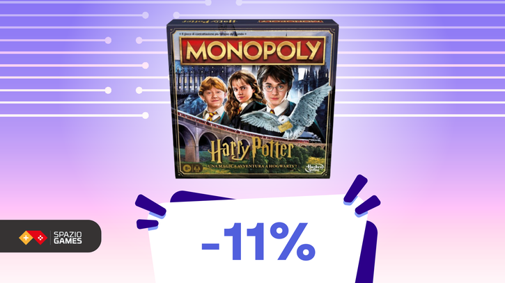 Immagine di Settembre è il mese del ritorno a Hogwarts, grazie al Monopoly di Harry Potter! (-11%)