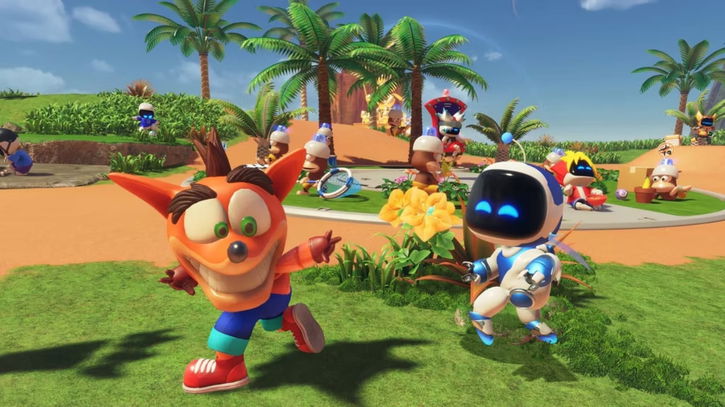 Immagine di Crash Bandicoot non è l'unico cameo Xbox in Astro Bot