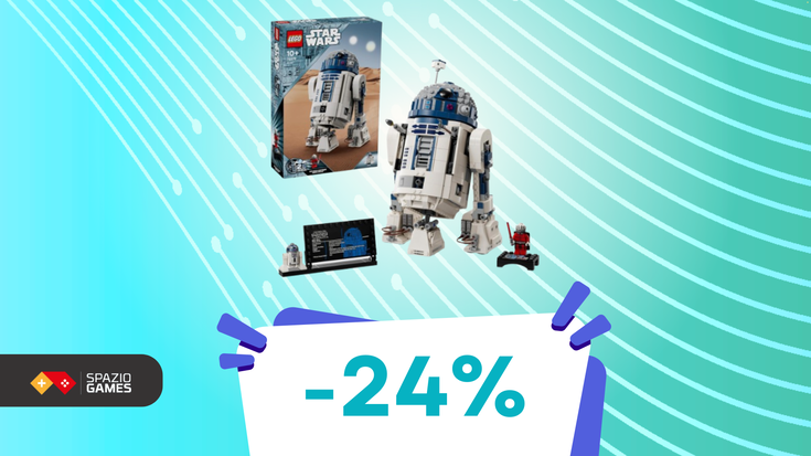 Questo set LEGO in OFFERTA vi consente di costruire un fantastico R2-D2! (-24%)