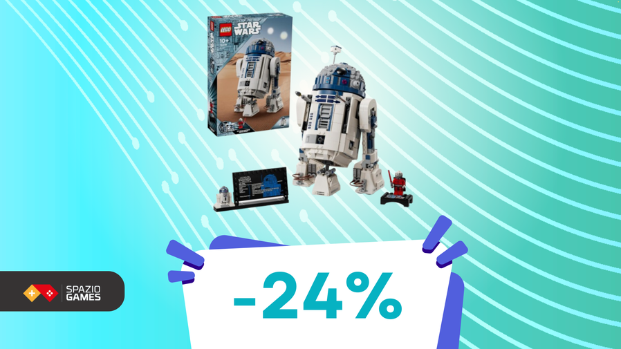 Immagine di Questo set LEGO in OFFERTA vi consente di costruire un fantastico R2-D2! (-24%)