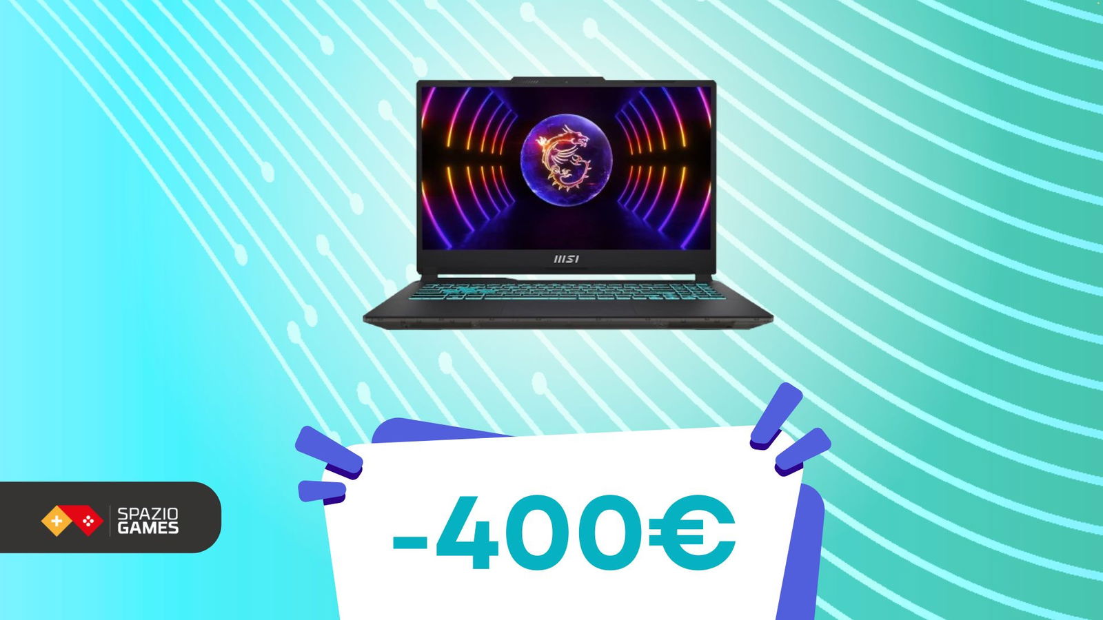 Prestazioni da urlo con il notebook MSI Cyborg 15, ora con 400€ di SCONTO!