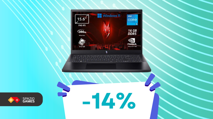 Immagine di Un notebook da gaming Acer a SOLI 949€?! Oggi si può con questa SUPER OFFERTA!