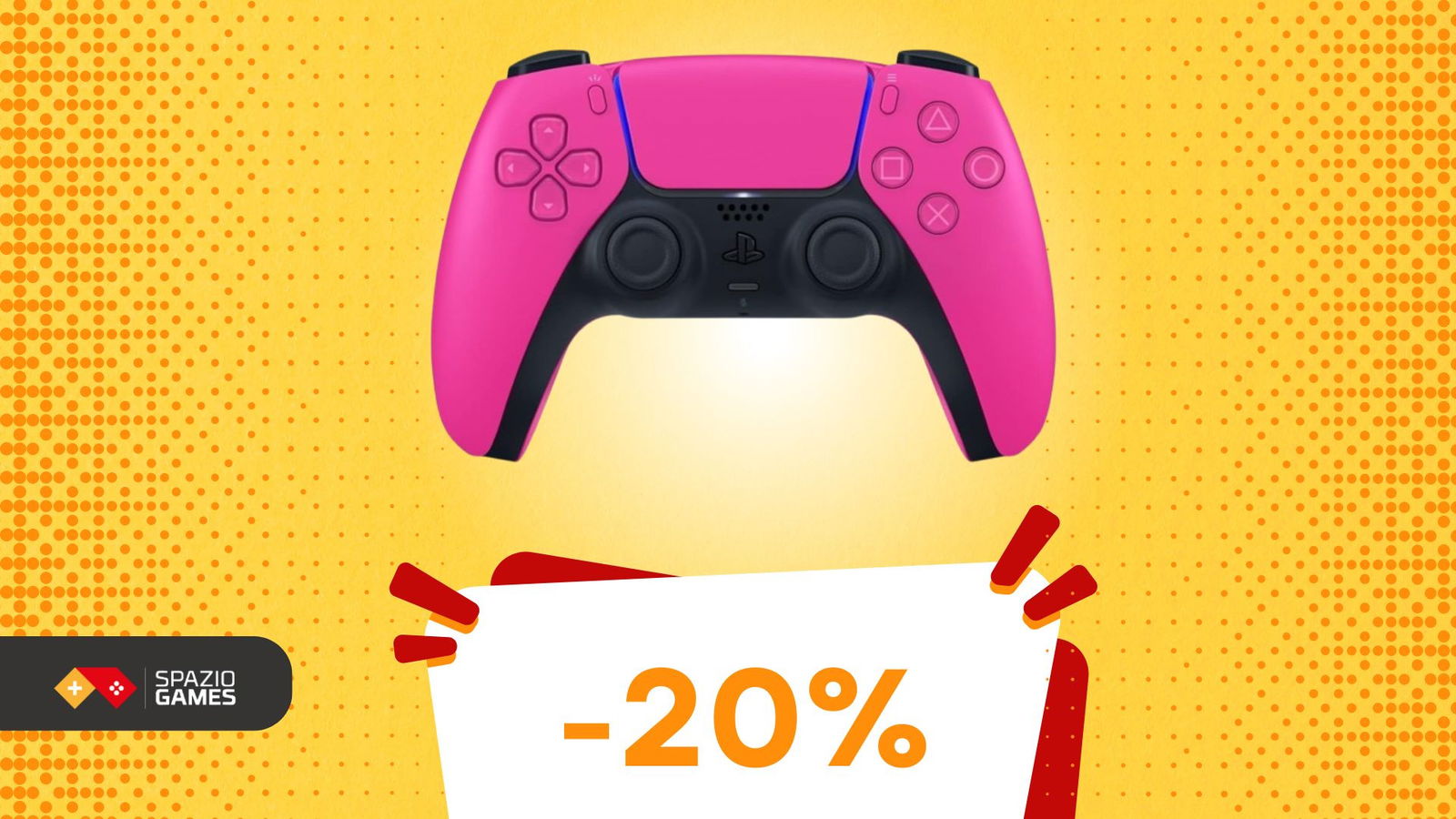 Sony DualSense Nova Pink: l’accessorio perfetto per la vostra PS5, ora IN SCONTO! - 20%