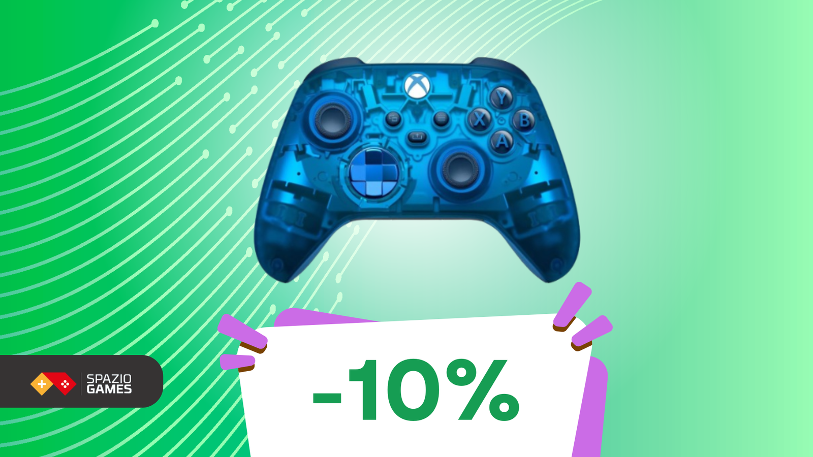 Questo controller originale per Xbox ha un DESIGN PAZZESCO e oggi è IN OFFERTA!