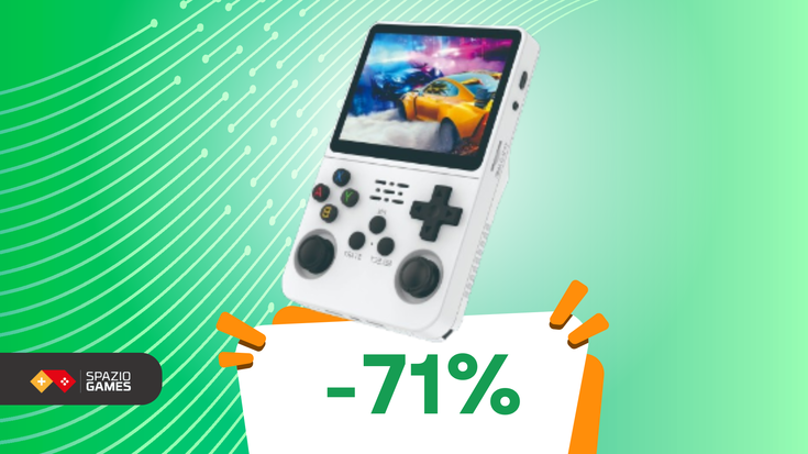 Console portatile R36S con 15.000 giochi rétro a 44€!