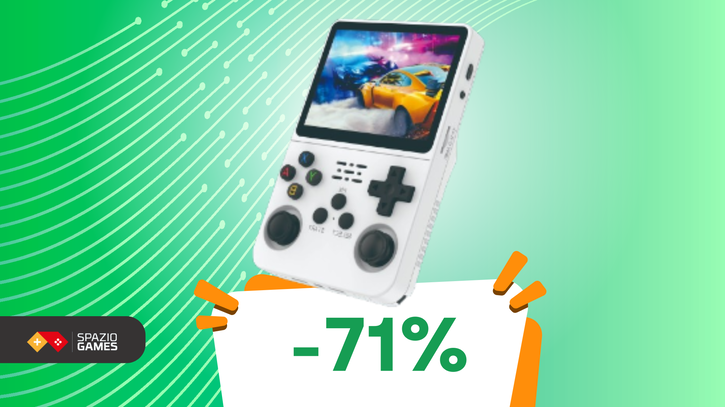 Immagine di Console portatile R36S con 15.000 giochi rétro a 44€!