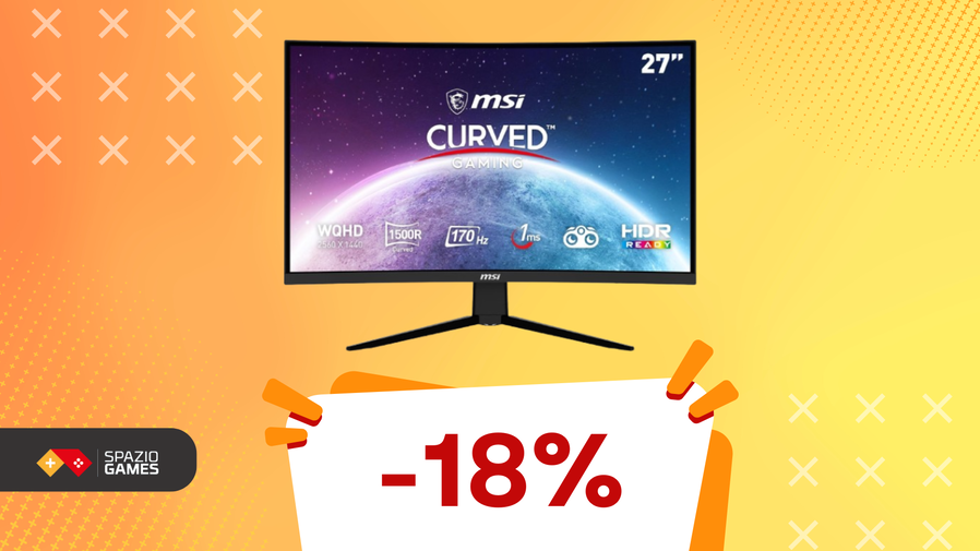 Immagine di Oggi è il giorno giusto per acquistare questo fantastico monitor gaming MSI! (-18%)