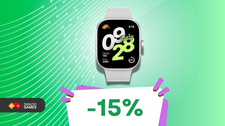 Sport e gestione delle notifiche: Xiaomi Redmi Watch 4 oggi è in SUPER OFFERTA! (-15%)