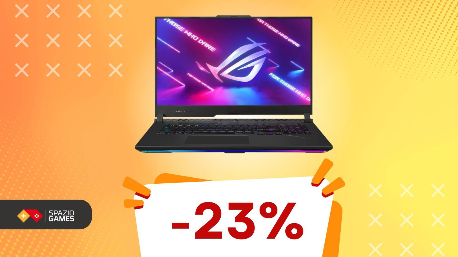 Prestazioni da urlo con ASUS ROG Strix SCAR 17: RISPARMIA 900€ su Amazon!