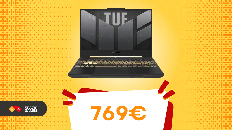 Immagine di I videogiochi non sono mai stati così belli: ASUS TUF Gaming F15 in OFFERTA a soli 769€!