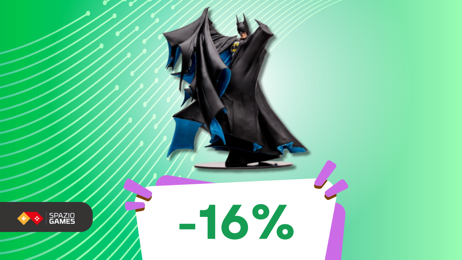 Questa bellissima action figure di Batman è solo per i VERI FAN! (-16%)