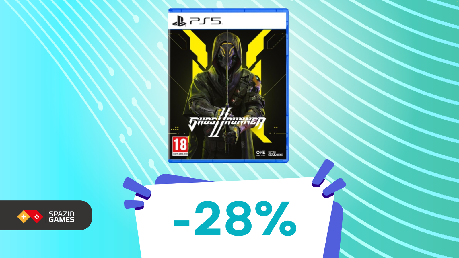 Affrontate una nuova minaccia su PS5 con Ghostrunner 2, oggi a un prezzo SHOCK! (-28%)