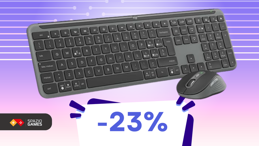 Immagine di Tastiera e mouse Logitech: connettività versatile a 99€!